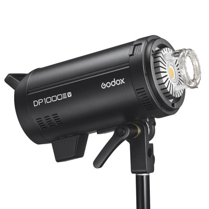 Godox DP1000III-V Studio Flash Photo Light 1000Ws 2.4G Wireless X System Bowens Mount Light (UK Plug)