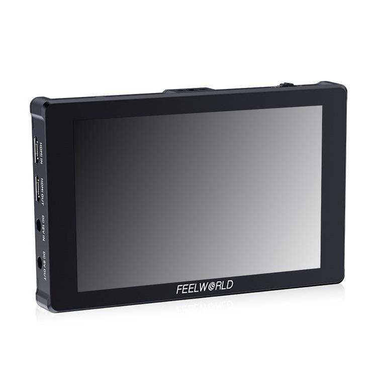 FEELWORLD F7 PLUS 7 inch DSLR Camera Field Monitor Touch Screen 4K HDMI High Brightness 1200nit Monitor (Black)