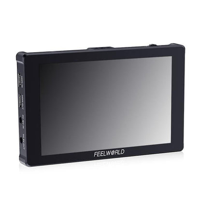 FEELWORLD F7 PLUS 7 inch DSLR Camera Field Monitor Touch Screen 4K HDMI High Brightness 1200nit Monitor (Black)
