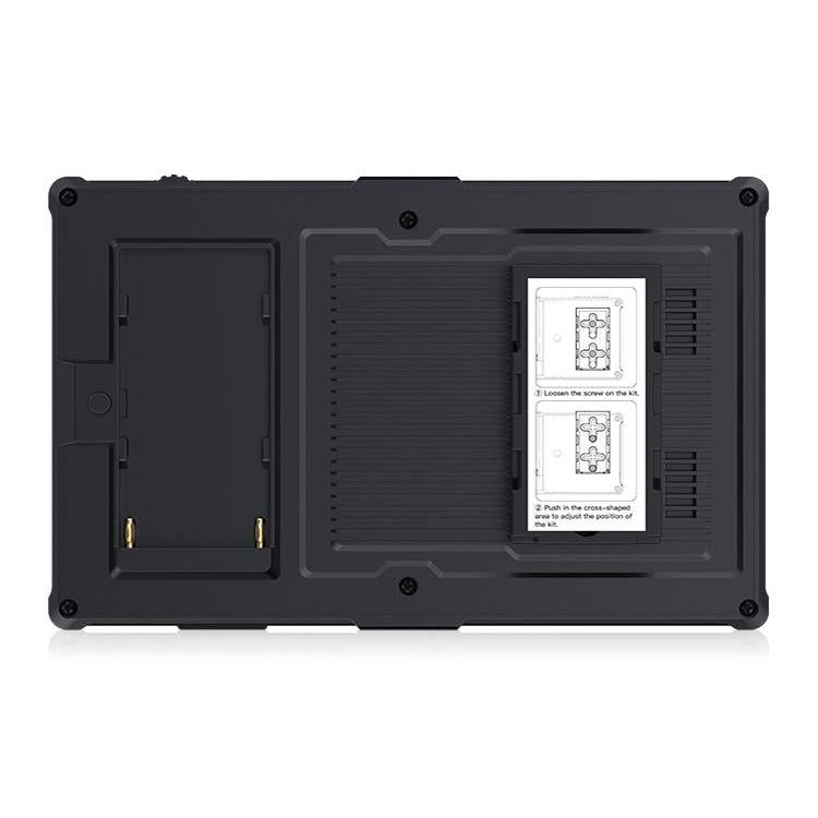 FEELWORLD F7 PLUS 7 inch DSLR Camera Field Monitor Touch Screen 4K HDMI High Brightness 1200nit Monitor (Black)