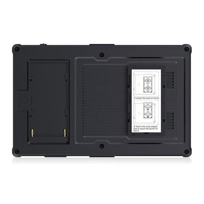 FEELWORLD F7 PLUS 7 inch DSLR Camera Field Monitor Touch Screen 4K HDMI High Brightness 1200nit Monitor (Black)