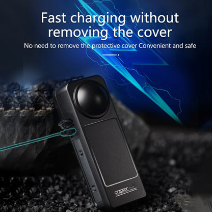Pour cache de protection d'objectif d'écran Insta360 X5 / X4 (Noir)