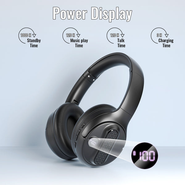 Bluetooth Headphones with Power Bank