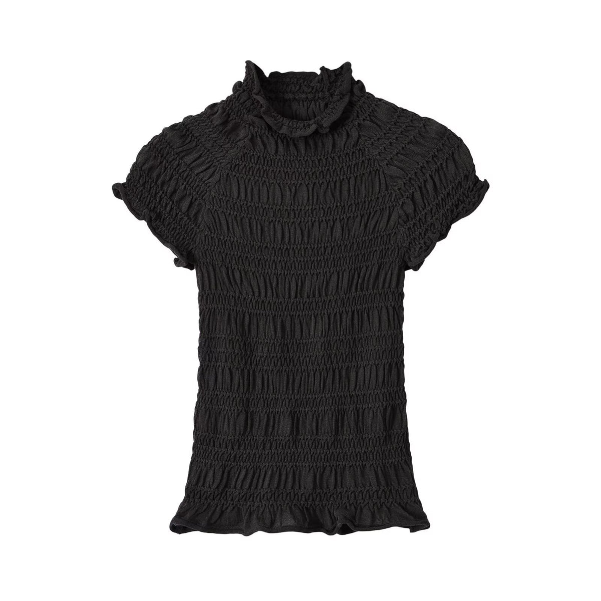 honeycomb knitted sweater