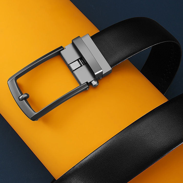 Men's Two-layer Genuine Cowhide Belt