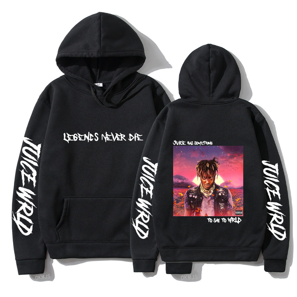 Rapper Juice WRLD unisex pullover Sweatshirts