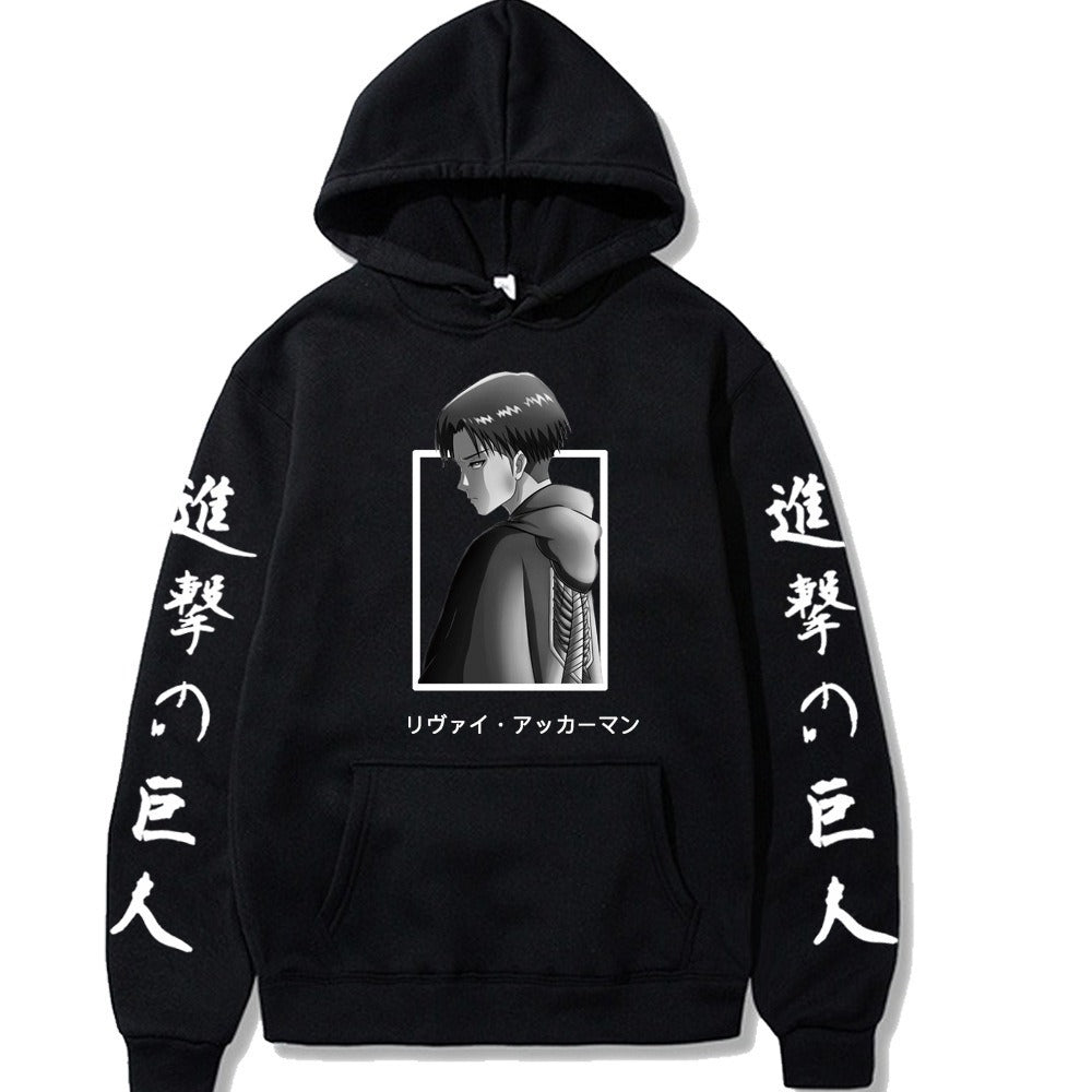 Attack on Titan Printed Hooded Sweatshirt for Mens