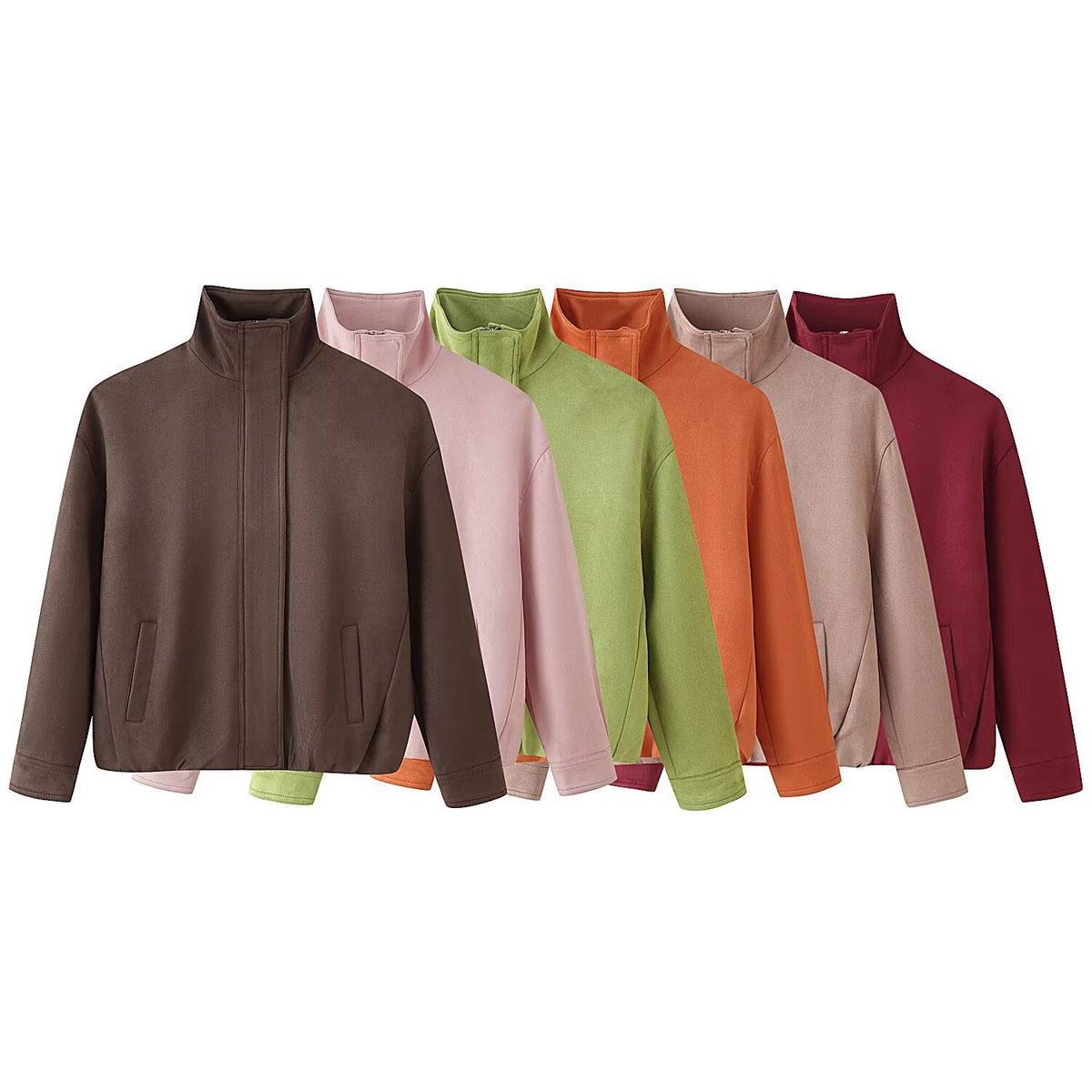 stand up collar jacket