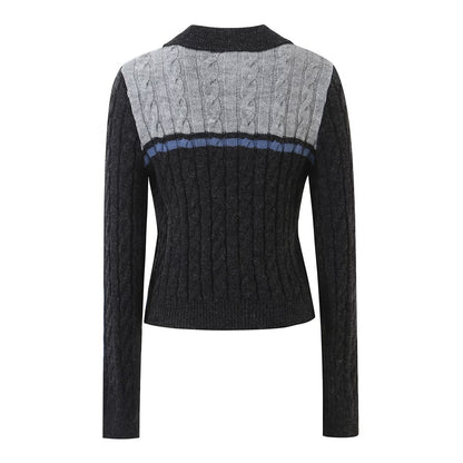 Wool Blend Slim Fit Short Cardigan