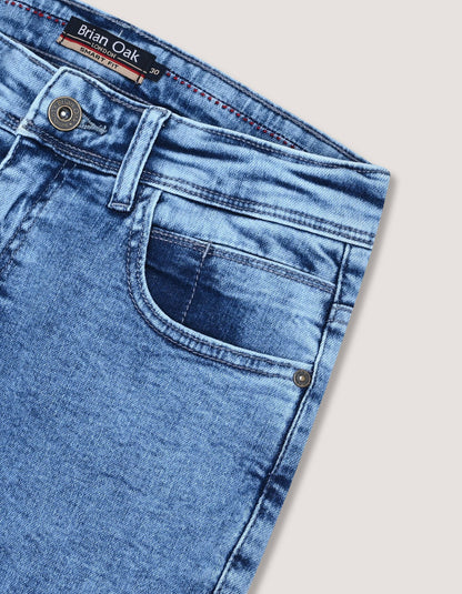 Smart Fit Light Blue Denim Jeans