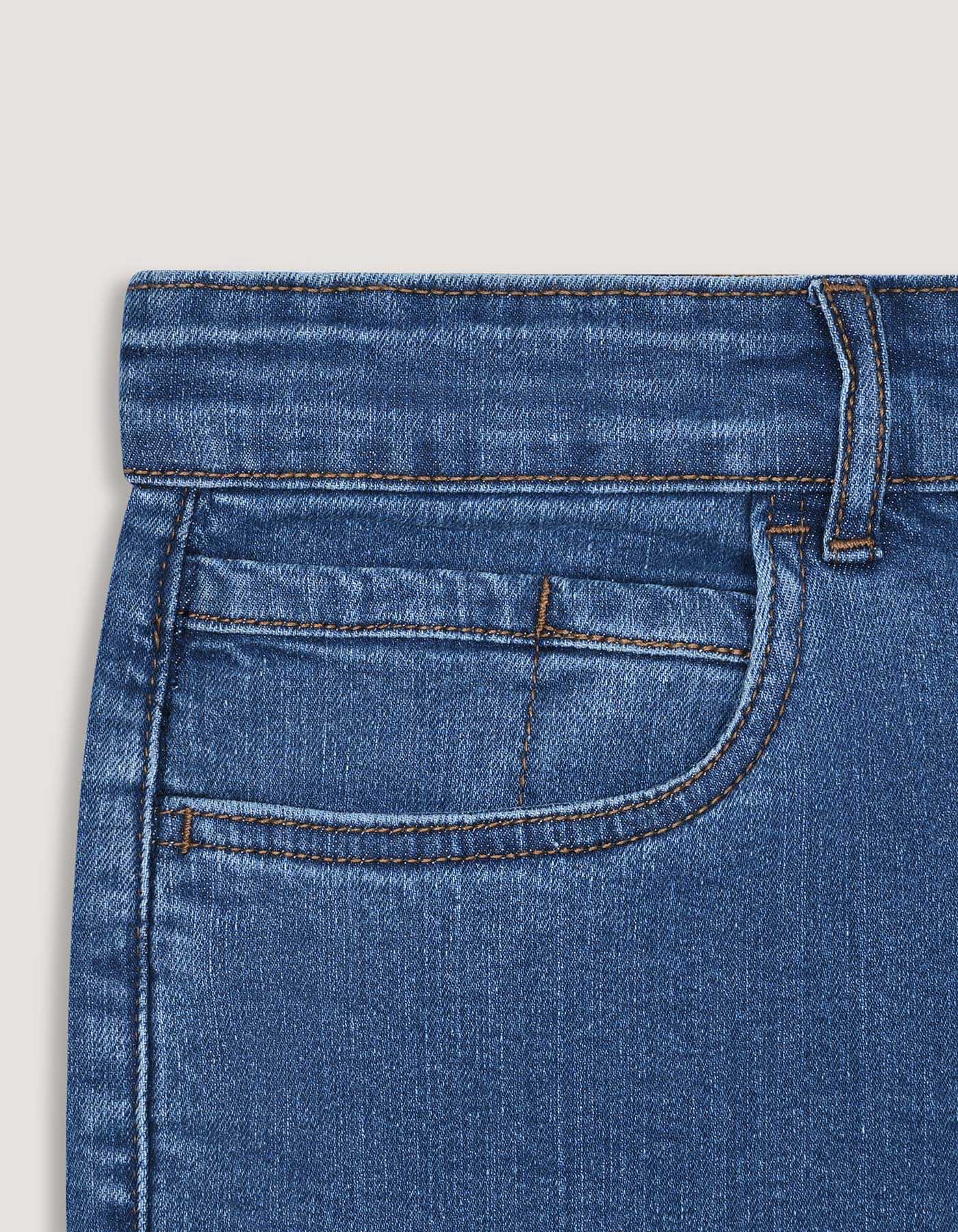 Shorts en jean Smart Fit bleus