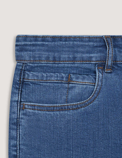 Shorts en jean Smart Fit bleus