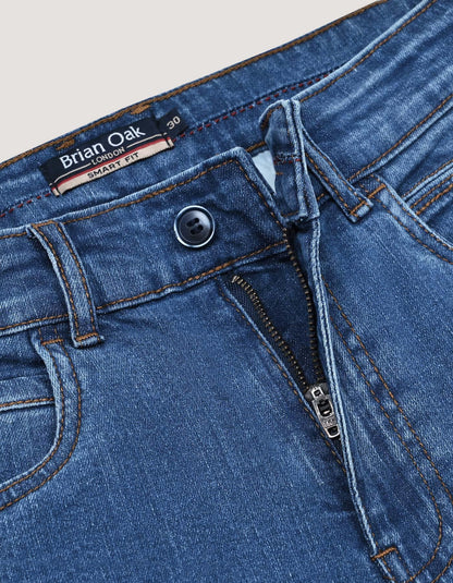 Shorts en jean Smart Fit bleus