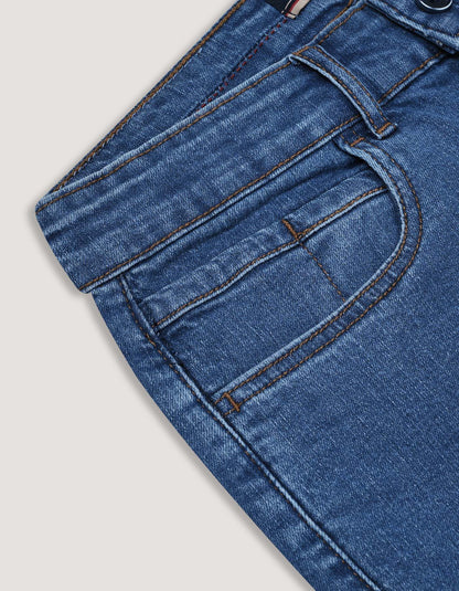 Shorts en jean Smart Fit bleus