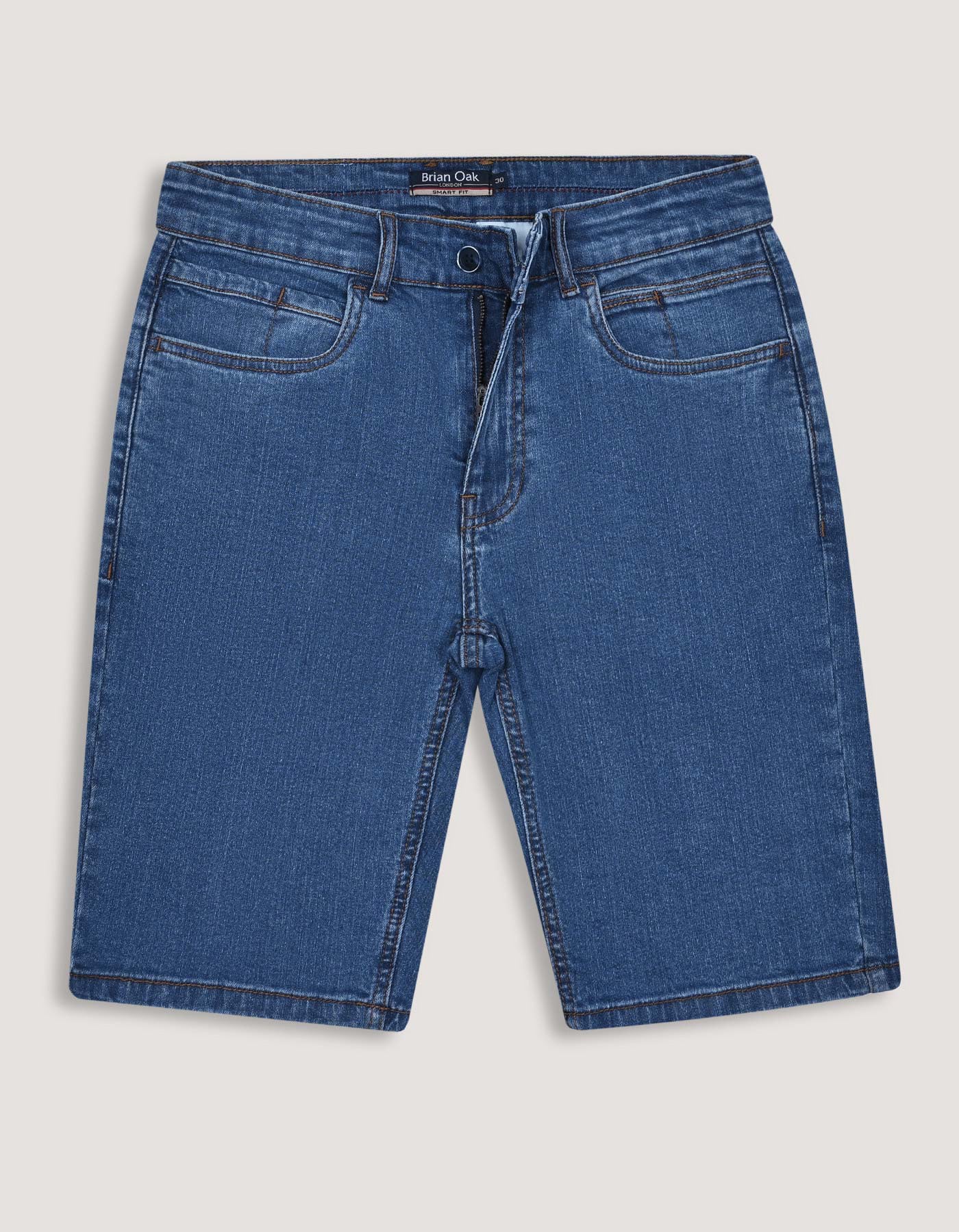 Shorts en jean Smart Fit bleus