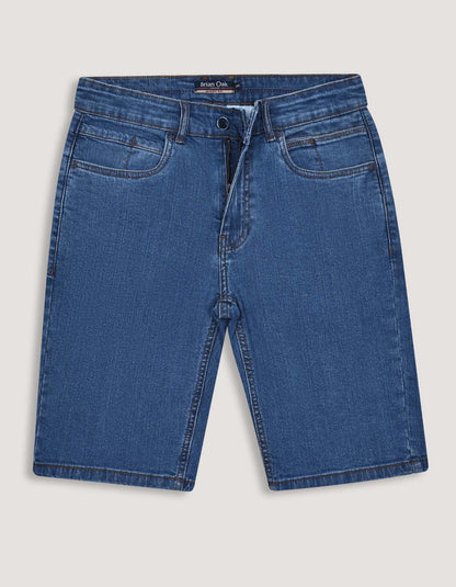 Shorts en jean Smart Fit bleus