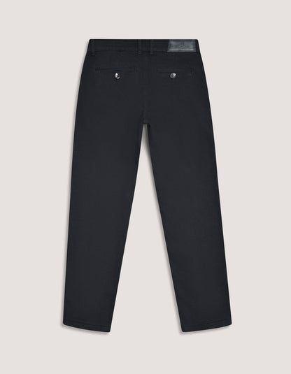 Men's Cross Pocket Black Jeans