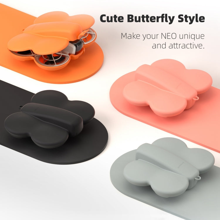 For DJI Neo Sunnylife Butterfly Storage Box Anti-collision Anti-scratch Protection Case (Pink)