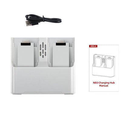 For DJI Neo Two-way Charging Butler Battery Charger Hub (Grey)