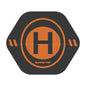 Sunnylife Drone Landing Pad 35cm Fast-Fold Double-Sided Leather Waterproof Helipad for DJI Neo / Avata 1 / 2 / Mini Series (Yellow+Orange)