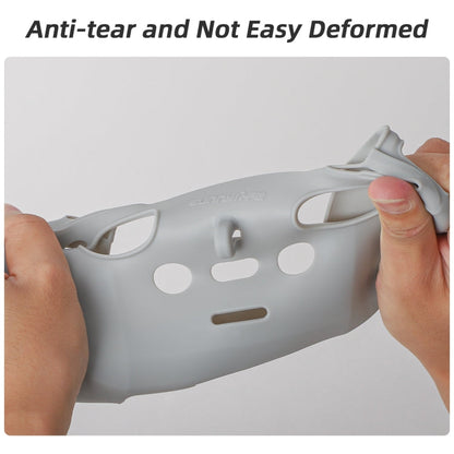Pour DJI Neo / Mini 4 Pro / RC-N3 / RC-N2 / RC-N1 Étui de protection en silicone Sunnylife pour manette avec dragonne (gris)