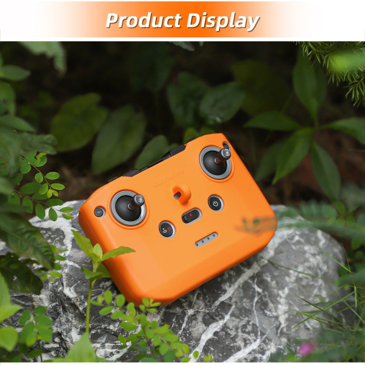 Pour DJI Neo / Mini 4 Pro / RC-N3 / RC-N2 / RC-N1 Étui de protection en silicone Sunnylife pour manette avec dragonne (gris)