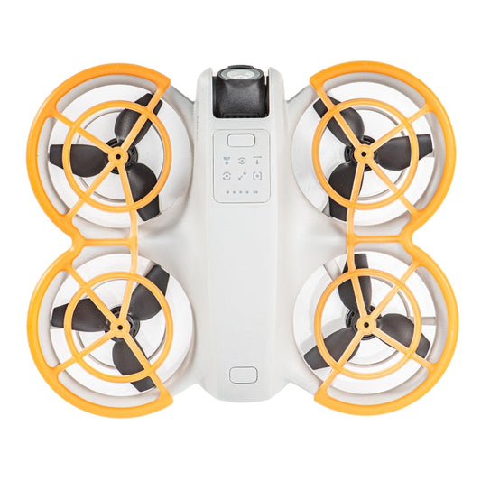 Pour DJI Neo STARTRC Drone Hélice Protection Anneau Anti-collision (Orange)