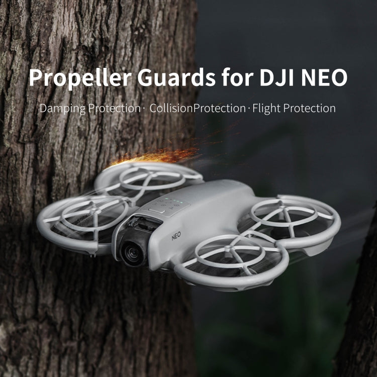 Pour DJI Neo STARTRC Drone Hélice Protection Anti-collision Anneau (Vert)