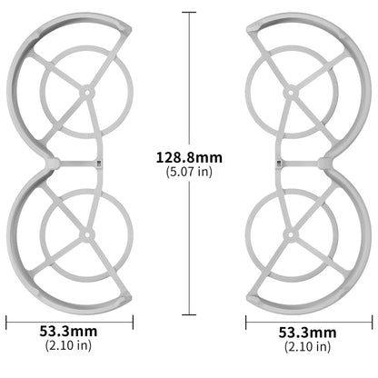 For DJI Neo STARTRC Drone Propeller Protective Guard Anti-collision Ring (Orange)