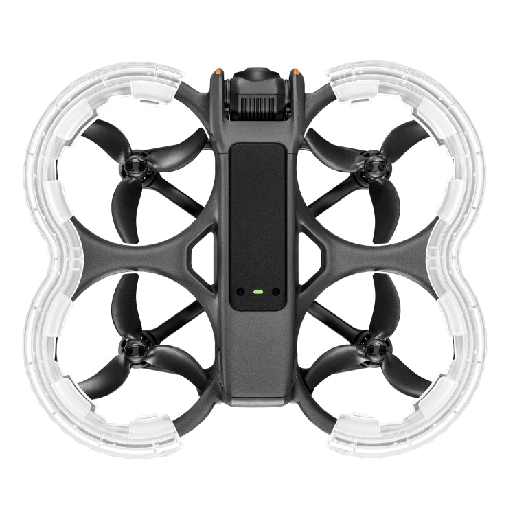 For DJI Avata 2 STARTRC Central Control TPU Protective Guard Anti-collision Ring Cover (Transparent)