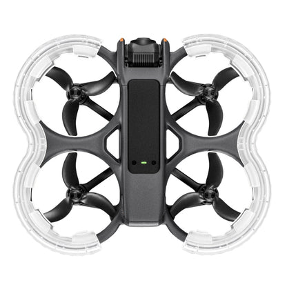 For DJI Avata 2 STARTRC Central Control TPU Protective Guard Anti-collision Ring Cover (Transparent)