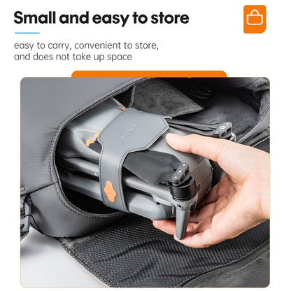 For DJI Air 3S / Air 3 STARTRC Drone PU Propellers Holder (Grey)