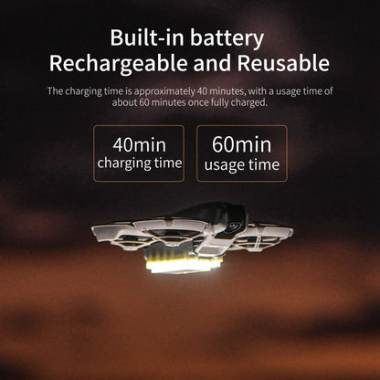 For DJI Neo STARTRC LED Light Heightened Landing Gear Training Rack (Grey)