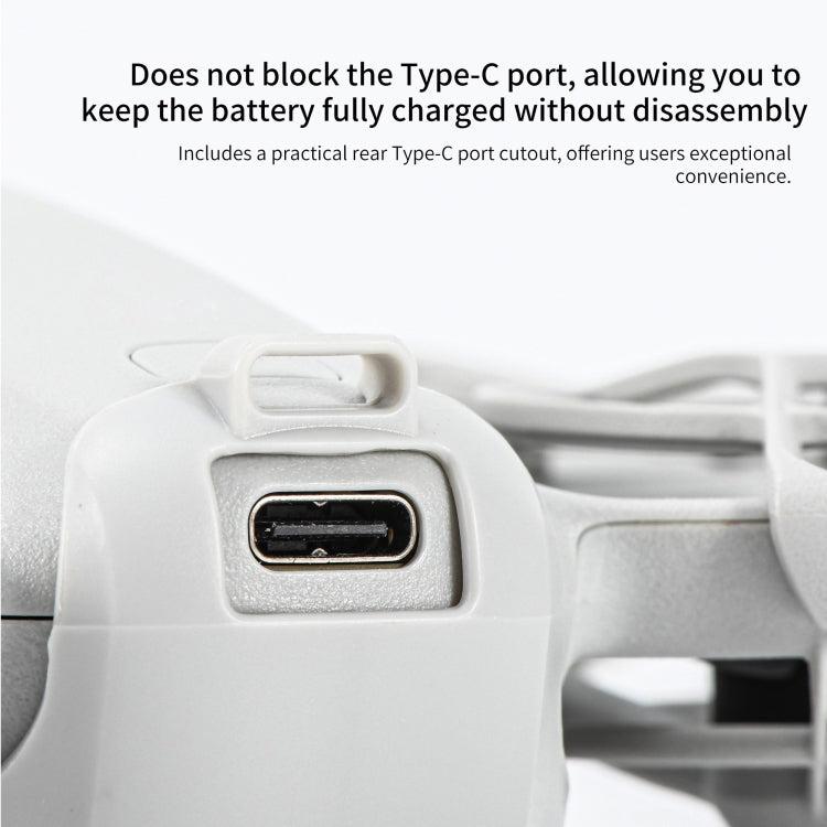 For DJI Neo STARTRC LED Light Heightened Landing Gear Training Rack (Grey)