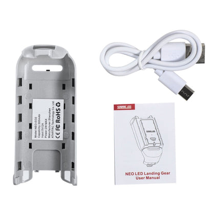 For DJI Neo STARTRC LED Light Heightened Landing Gear Training Rack (Grey)