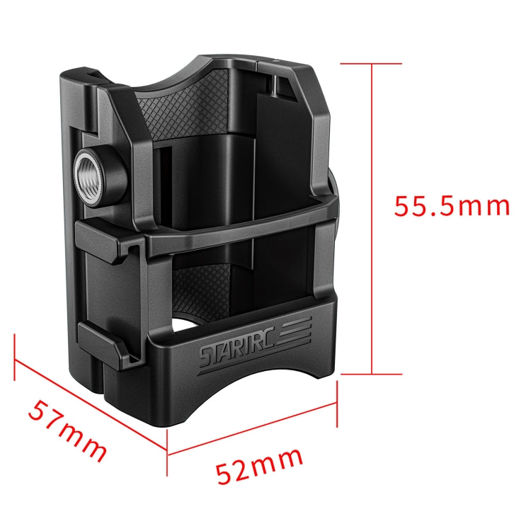 Pour DJI OSMO Pocket 3 STARTRC Support de montage fixe multifonctionnel et adaptateur d'extension (Noir)