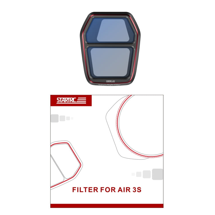 Pour le filtre d'objectif de réduction de la pollution lumineuse STARTRC NIGHT pour DJI Air 3S