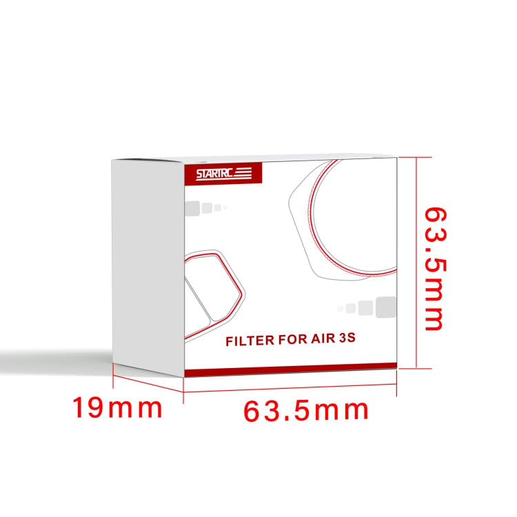 Pour le filtre d'objectif de réduction de la pollution lumineuse STARTRC NIGHT pour DJI Air 3S
