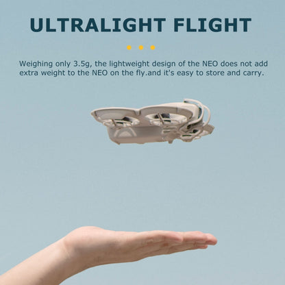For DJI Neo STARTRC Gimbal Lens Anti-collision Aluminum Alloy Guard Bumper (Silver)