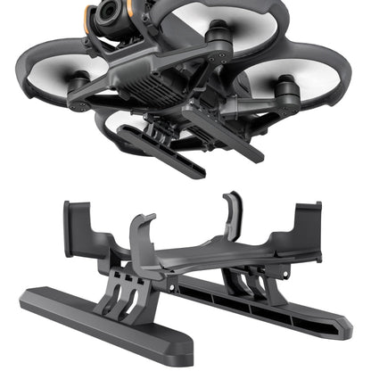 For DJI AVATA 2 STARTRC Folding Heightened Landing Gear Training Rack (Black)