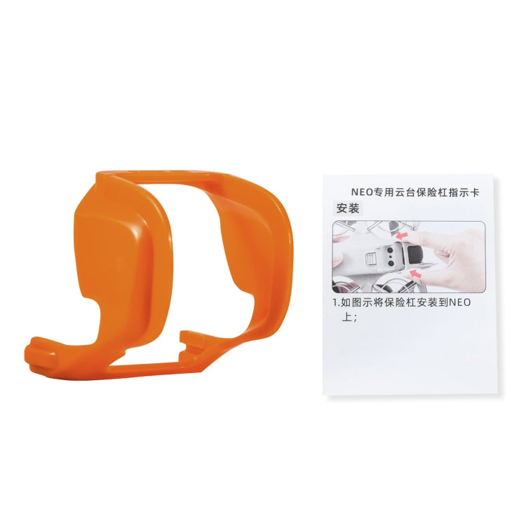 For DJI Neo STARTRC Gimbal Lens Anti-collision Protection Bumper (Orange)