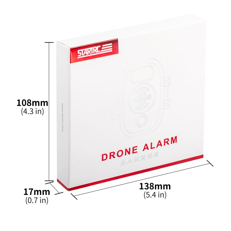 Pour DJI Neo STARTRC Drone Alarm Tracker (Gris)