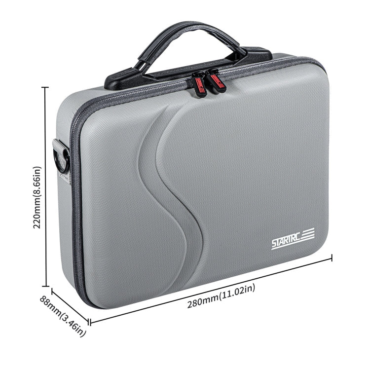 For Mini 4K / Mini 2 / Mini 2 SE STARTRC Waterproof Shoulder Storage Bag Handbag (Grey)