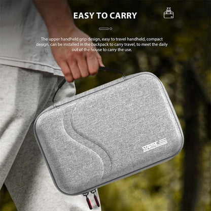 For DJI Neo STARTRC Shoulder Nylon Storage Bag Handbag (Grey)
