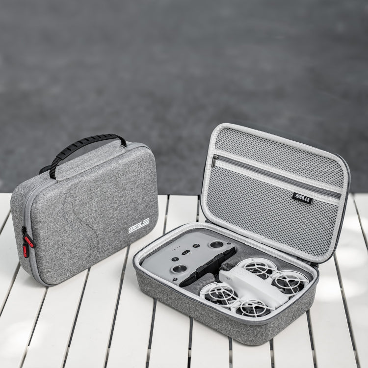 For DJI Neo STARTRC Shoulder Nylon Storage Bag Handbag (Grey)