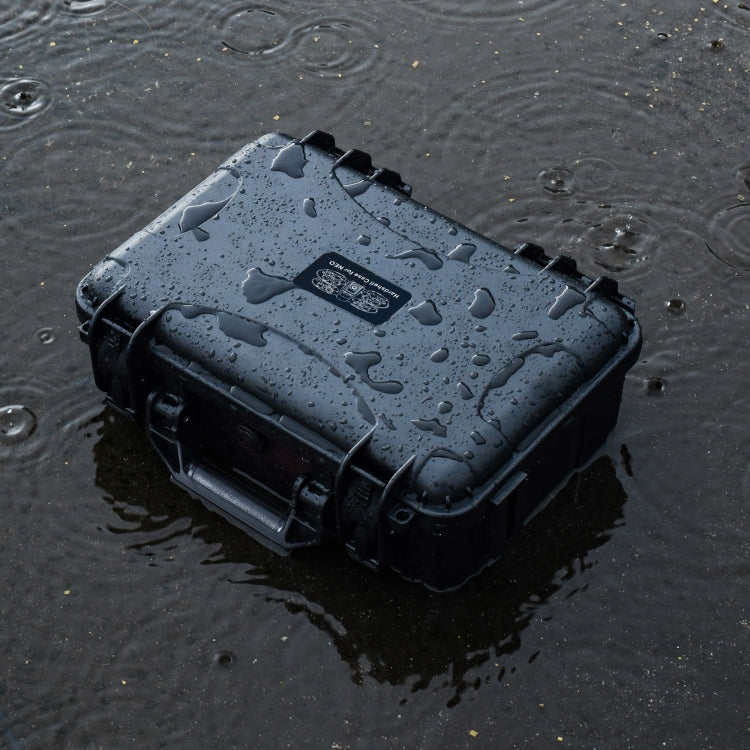 For DJI Neo STARTRC Waterproof PP Suitcase Shoulder Storage Box (Black)
