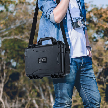 For DJI Neo STARTRC Waterproof PP Suitcase Shoulder Storage Box (Black)