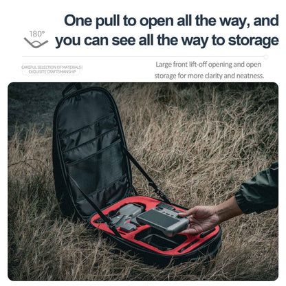 STARTRC Sac à bandoulière étanche à coque rigide pour DJI Mavic 3 Pro / Mavic 3 Classic (noir)