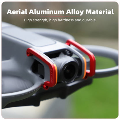 Pour DJI Avata 2 Sunnylife, pare-chocs antichoc en aluminium pour cardan (rouge)