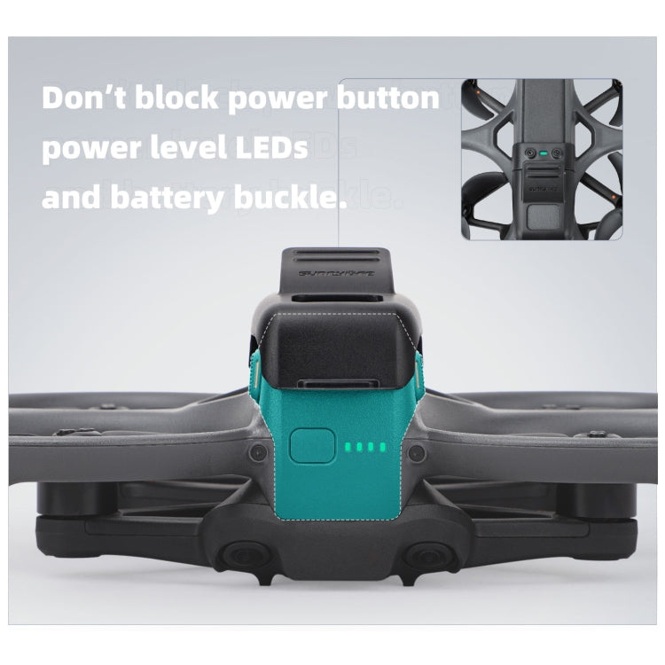 For DJI Avata 2 Sunnylife Battery Anti-release Buckle Clip Lock-up Anti-falling Battery Safety Lock Buckle Guard (Black)